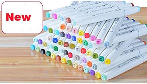 Art Graphic Oily Twin Tip Pen Marker 60 Color Alcohol Marker Broad Drawing Pen (Architectural Color)