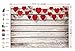 LB 7x5ft Valentines Day Backdrop Red Love Heart Rustic Wood Wall Backdrops for Photography Mother's Day Baby Bridal Shower Newborn Kid Birthday Party Decor Photo Booth Studio Props