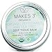 Makes 3 Organics Deep Tissue Balm, Peppermint & Tea Tree, 2 Fluid Ounce