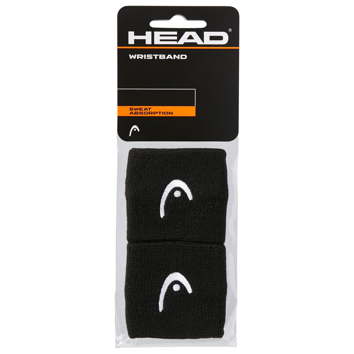 HEAD Wristband 2.5 Inch Black