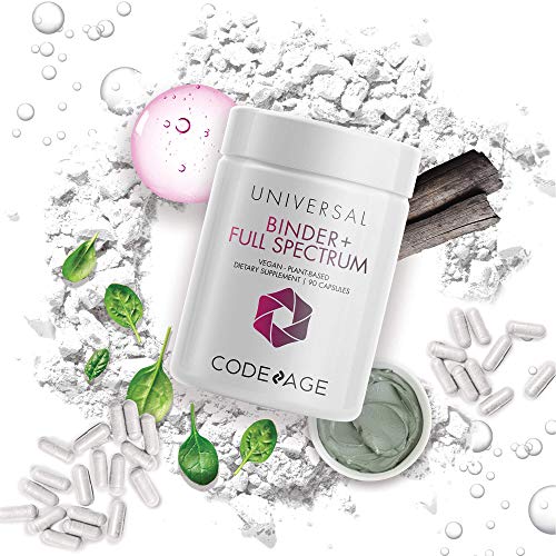 Codeage Binder + Systemic Binder Supplement Activated Charcoal Pills