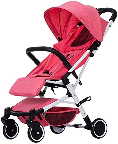 ベビーカー幼児キャリッジベビーカー 超軽量ポータブルは座ったり折り畳み式に寝たり タイロッド