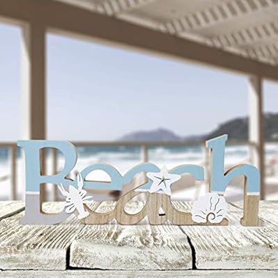 Wooden Beach Signs