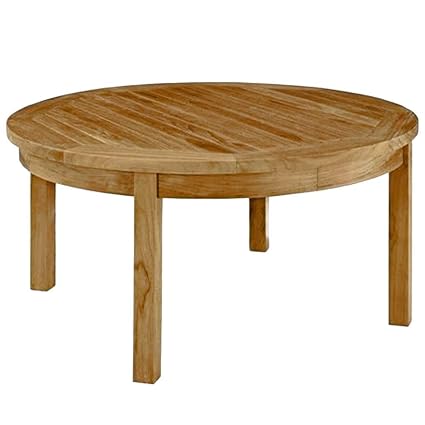 Amazon Com Sts Supplies Wood Coffee Table Round Books Modern