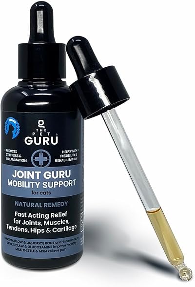 THE PET GURU Joint Guru Mobility Supplement for Cats 100ml