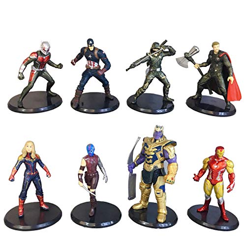 JianYia Super Hero Cake Decorations and Home Decoration Titan Hero Sculpture Worth Collecting A