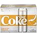 Diet Coke Sleek Can, Twisted Mango, 12 Fluid Ounce (Pack of 8)
