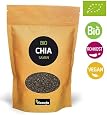 Eichkater Chia Samen Natur – 185 G, Pur, Zum Backen, Für Smoothies & Müsli