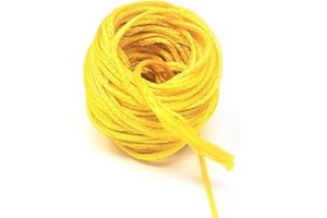Generic Traditional Sacred Cotton Kalawa, Yellow Protection Thread, Cotton Blend Material, Evil Eye Protection Ankle Thread
