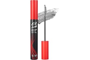 CLIO PROFESSIONAL CLIO Kill Lash Superproof Mascara, Waterproof Mascara Black, Lengthening & Lifting for Defined Eyelash, Long-Lasting, Clump & Smudge-Free, for Sensitive Eyes, Korean Makeup Beauty (001 Long Curling)