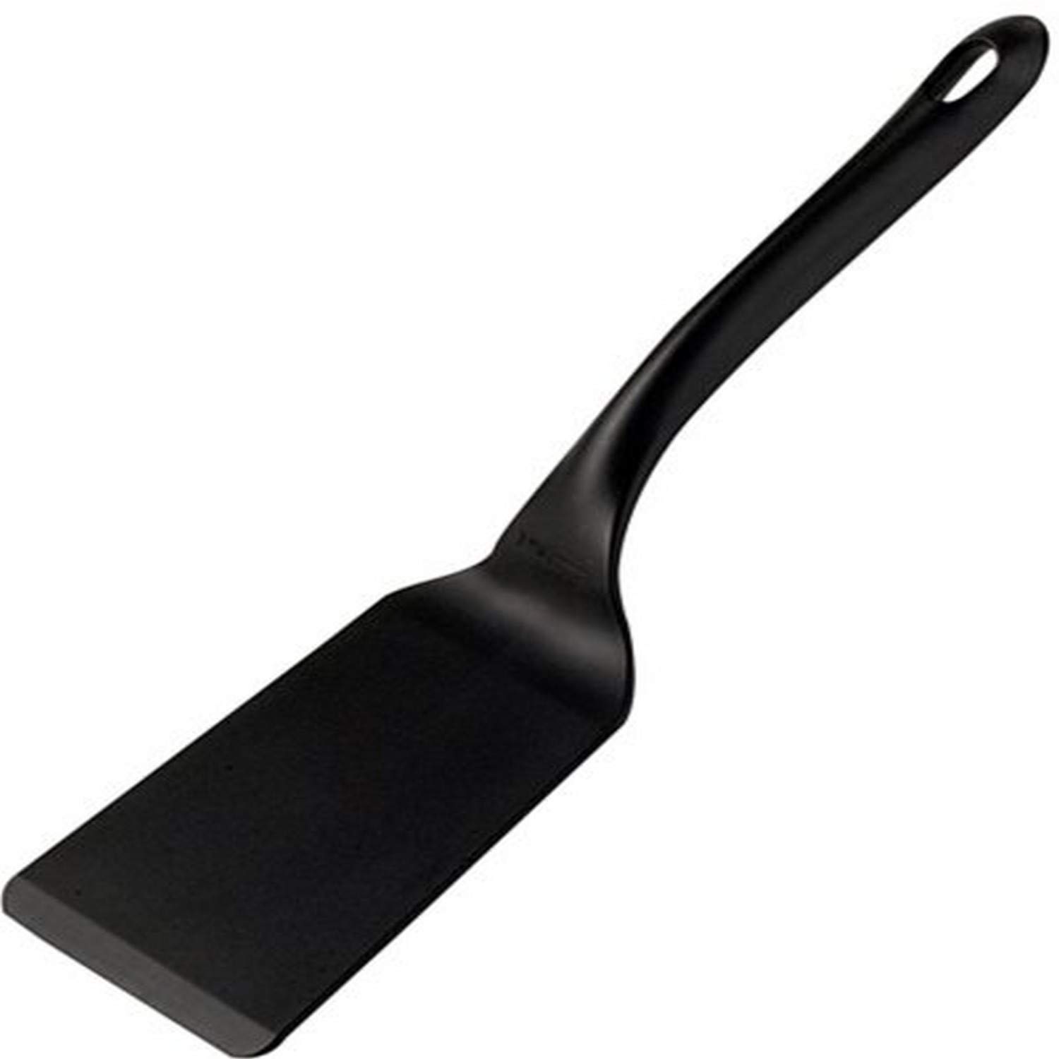 Paderno World Cuisine 12921-10 Composite Solid Fish Turner, 12 1/2", Black