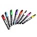 Liquid Chalk Markers, AGPtek 8 Pack Anti-wipe Fluorescent Highlighter Pen with Reversible 6mm Tip for Glass, Window & LED Art Menu Writing Board