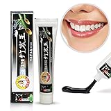 HailiCare Active Charcoal Toothpaste 3.7 oz, Premium Teeth Whitening, Black Toothpaste, Tooth Whitener (105g)