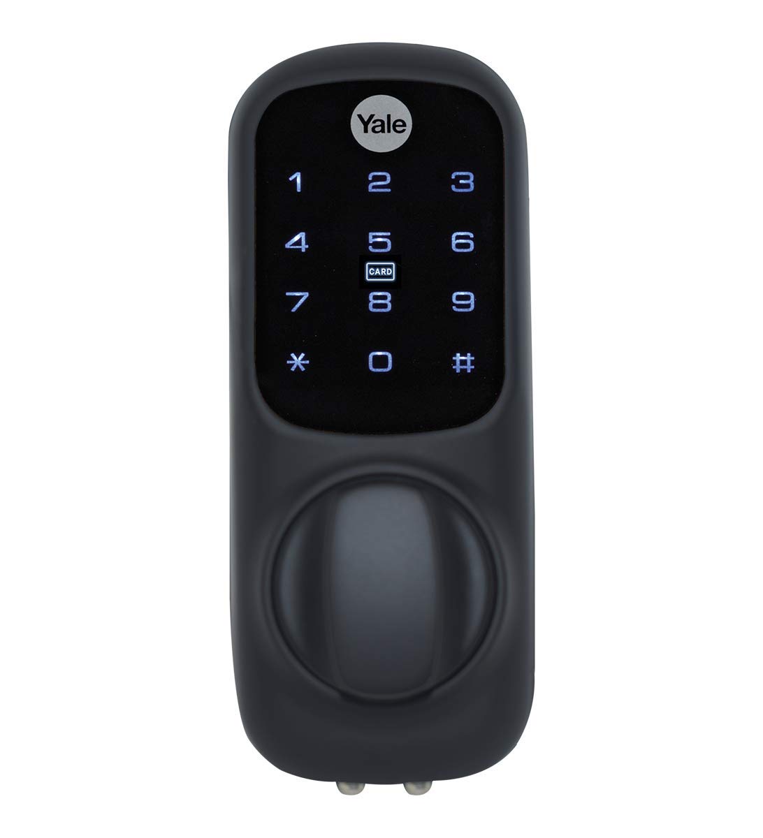 Yale Smart Living YD-01-CON-BL Keyless Connected Ready Smart Door Lock, 60mm Nightlatch Standard Security Black Cylinder, 60 mm Backset — image 1