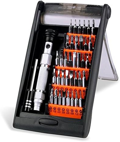 Laprite Screwdriver Set 38 In 1 Aluminum Alloy Precision Magnetic Driver Kit with 36 Bits, Electronics Repair Tool