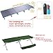 YAHILL Ultralight Folding Camping Cot Sleeping Collapsible Portable Foldable Bed Aluminum Replacements for Tent Backpack, Adults Youth Outdoor Travel Hiking Fishing Hunting (Grey -1st Generation)