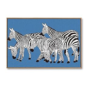 Framed Canvas Wall Art for Living Room, Bedroom Animals Canvas Prints for Home Decoration Ready to Hang - 16x24 inches