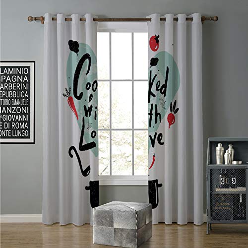 Jinguizi Blackout Curtain Sound Asleep Room 120 By 96 Inch