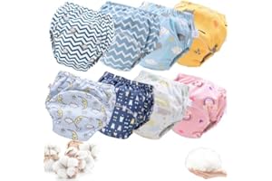 evitai Mezely Potty Training Pants - Potty Training Underwear, Upairy Training Underwear for Girls & Boys (8PCS,Medium)