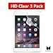 MouKou iPad Air Screen Protector iPad Air2 Screen Protector HD Clear Screen Protectors 3-Pack Professional Screen Protector for iPad Air/ Air2 Bubble Free Installation, Anti-Fingerprint