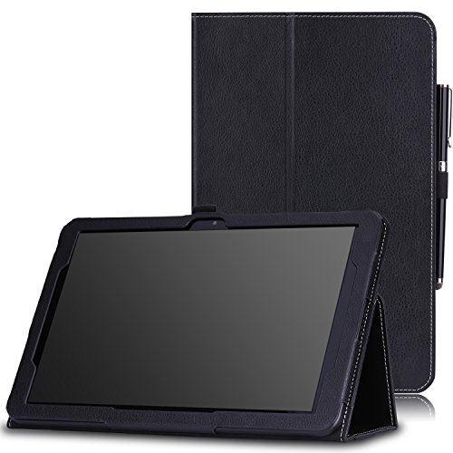 MoKo LG G PAD X 10.1 Case - Slim Folding Cover with Auto Wake / Sleep for LG G Pad 2 10.1 inch (V940) / LG G PAD X 10.1 Inch (4G LTE AT&T V930) Android 2015 Tablet, BLACK MoKo LG G PAD X 10.1 Case - Slim Folding Cover with Auto Wake / Sleep for LG G Pad 2 10.1 inch (V940) / LG G PAD X 10.1 Inch (4G LTE AT&T V930) Android 2015 Tablet, BLACK