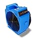 B-Air PB-25 1/4 HP Polar Axial Fan High Velocity Air Mover for Water Damage Restoration, Blue