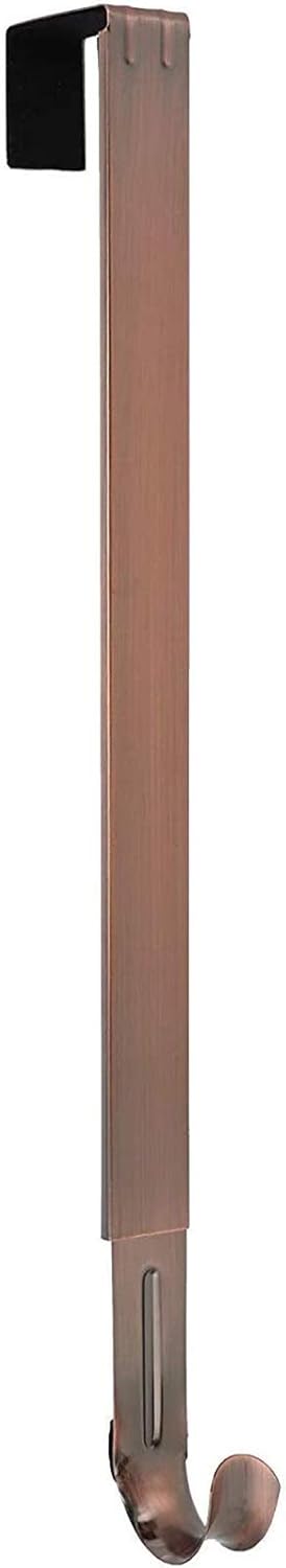 Myfolrena Adjustable Wreath Hanger from 15"-24", Metal Wreath Hook for Front Door, 20lb(Bronze-1 Pack): Home & Kitchen