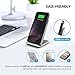 Seneo Wireless Charger, Qi Certified 7.5W Fast Wireless Charging Stand Compatible with iPhone X/ 8/8 Plus, 10W Fast Wireless Charger Stand for Galaxy Note 9/8/5 S9/S9+/S8/S8+(No AC Adapter)