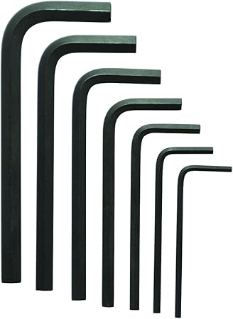 Bondhus 12345 Set 7 Hex L Wrenches Short 5 64 1 4 W O 7 64 9 64 Pouch Amazon Com