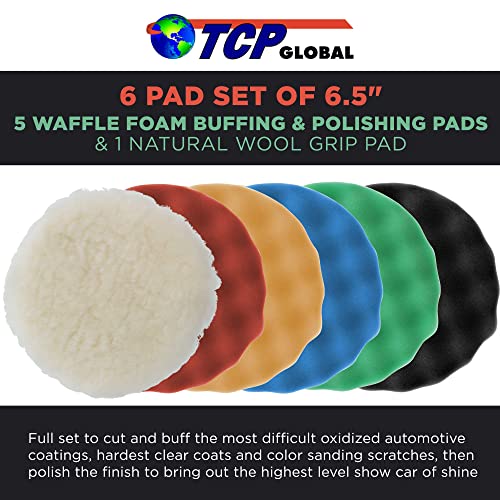 Car Polishers And Buffers TCP Global Wool Buffing And