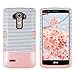 ULAK LG G4 Case, 3 in 1 Shield Shock Absorbing Case with Hybrid Cover Soft Silicone + Hard PC Material Design for LG G4 (5.5