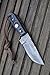 Perkin Damascus Steel Knife Small Bushcraft Knife