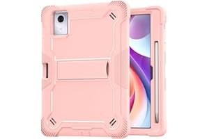 Nixius Case for Lenovo Idea Tab Plus TB361FU TB361ZU 12.1 inch 2025,[with Adjustable Kickstand] [Made for Kids] [PC+Silicone]