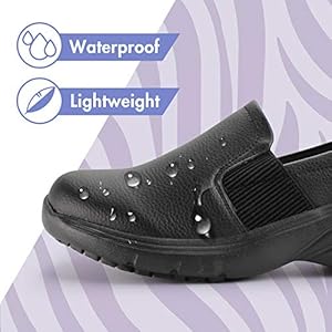 hawkwell women's lightweight comfort slip resistant nursing shoes