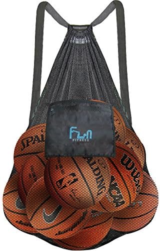 Mesh Sports Bag - Large Backpack for Soccer Ball, Basketball, Swim, Pool Toy