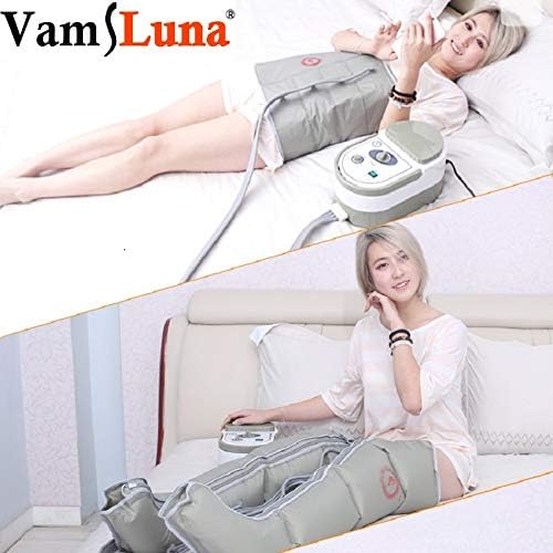 Pressotherapy Slimming Lymphatic Drainage Body Shaping Suit/Air Wave pressotherapy Massage Therapy (2Pcs Legs + 1Pcs Pump)
