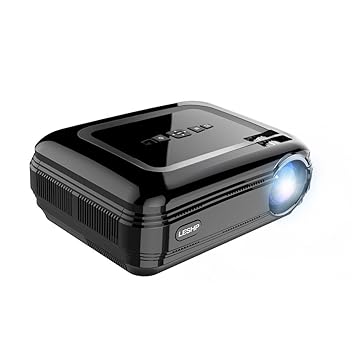 LESHP Proyector 3200 lúmenes LCD Mini Proyector portátil LED ...