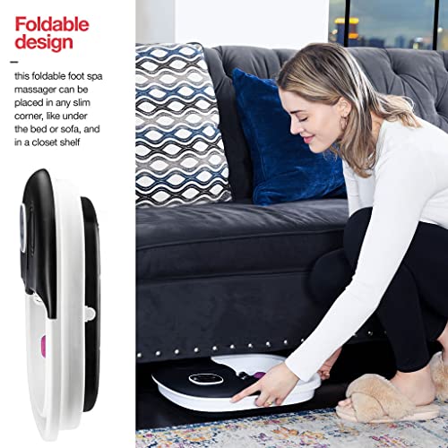 Medical king Foot Spa with Heat and Massage and Jets Includes A Remote