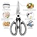 Today 50% Off! Professional Kitchen Scissors and Poultry Shears by Le Gusto - Heavy Duty Kitchen Shears – Multi Purpose Cooking Tool for Chicken, Meat and Fish - eBook Included