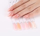 AIMEILI 8 in 1 Builder Gel in a Bottle 6x10ml Gift Kit Jelly Nude view 3
