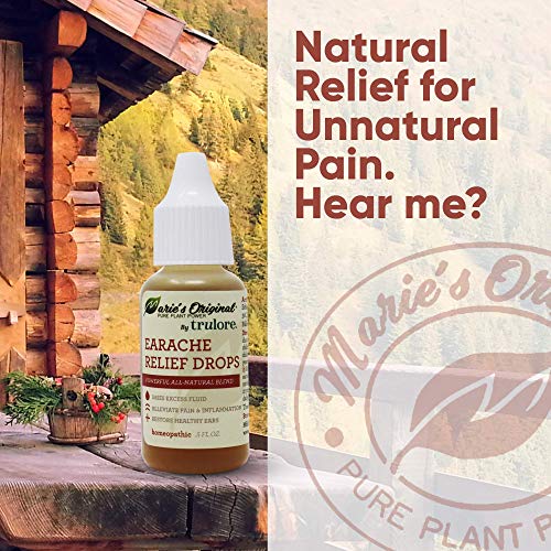 Natural Earache Drops for Ear Infection Prevention, Pain Relief, Swimmer's Ear - Homeopathic, Holistic, Vegan Herbal Ear drops for Adults, Children - Made in USA, Healthy, Safe for Kids - Thumbnail 3
