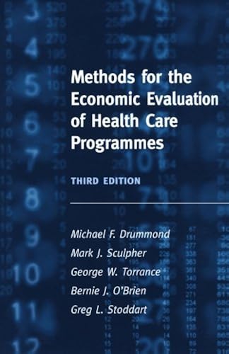 Download Methods for the Economic Evaluation of Health Care Programmes PDF
