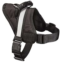 Guardian Gear Excursion Dog Harness, Large, Fits Chests 27" to 36", Black