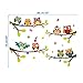 ElecMotive Wall Stickers of Tree Owls Wall Decals for Kids Rooms Nursery Baby Boys & Girls Bedroom