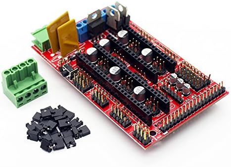 CHANGTA 3D Printer Controller RAMPS 1.4 Mega Shield for Arduino Reprap Prusa Mendel