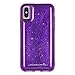 Case-Mate - iPhone X Plus Case - Squish - Fidget Case - Gel Moves When Pressed - Soft Touch - Organic Glitter Gel - Purple