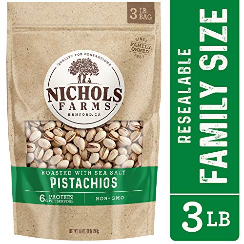 Nichols Farms Pistachios Fresh Roasted Inshell Pistachio Nutrient