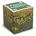 EARTHCUBE (Wordsworth Daffodils Design ) Blank White 3.5 Inch Note Cube (Not Sticky) Made in USA (Paper US or CAN) 100% Recycled 700 Tear-off Pages (Not Loose) Wordsworth Poem Printed on Sides