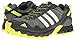adidas Men's Rockadia M Trail Running Shoe, Dark Grey/White/Electricity, 9.5 M US