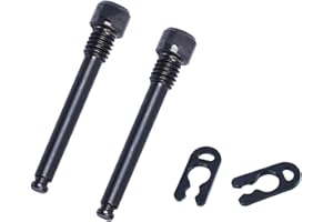 BABYVIVA 4mm Bolts Bike Disc Brake Pad Threaded Pin Inserts Screw Disc Brake Pad Fixing Pin for Threaded Hydraulic Disk Calip